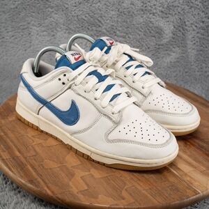 Nike Dunk Low SE Sail Game Royal Gum Dark Marina Blue 2022 Sz 7.5 DX3198-133